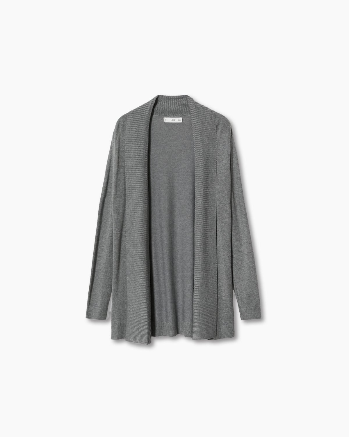 Fine-knit cardigan