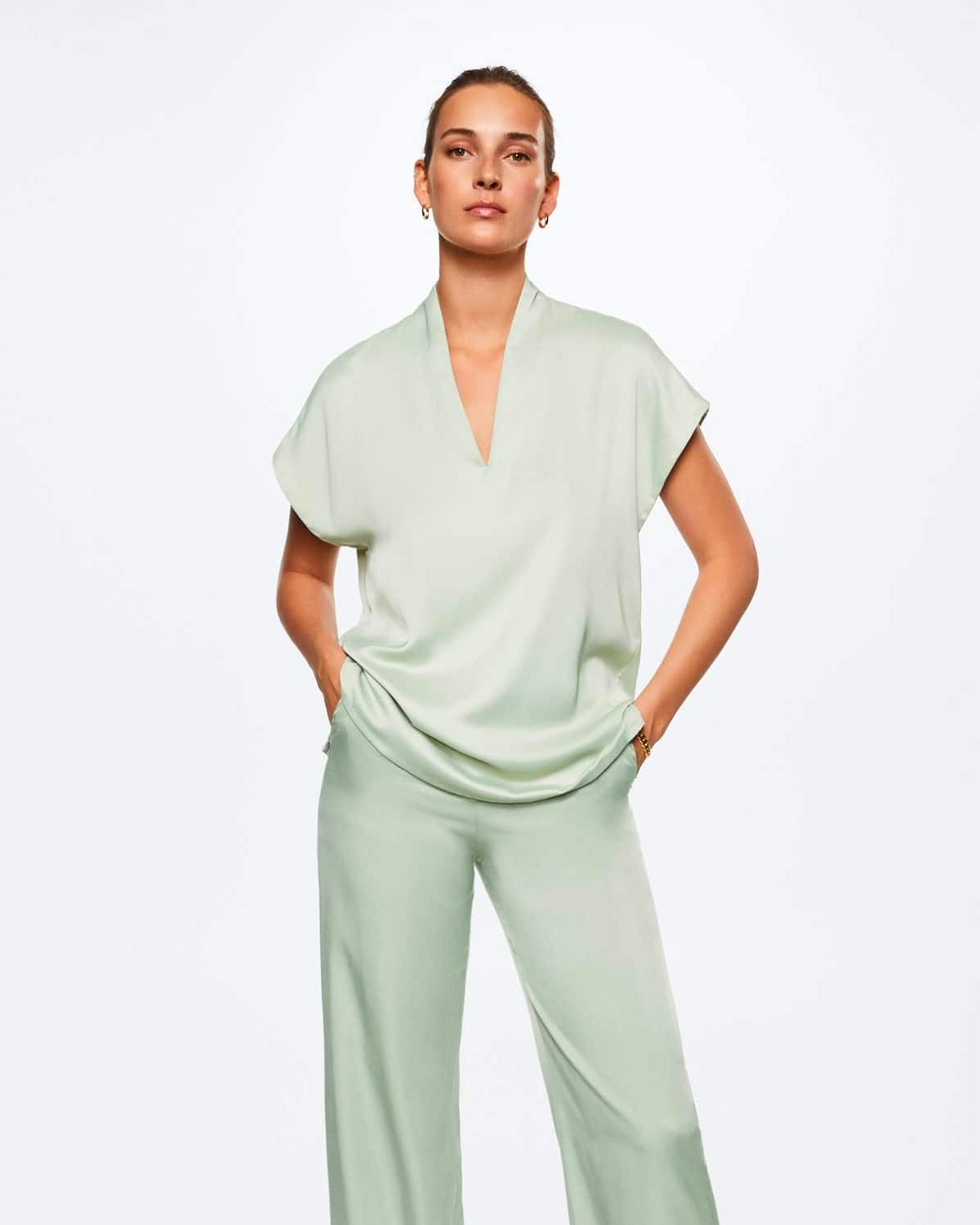 Satin blouse - Image 2